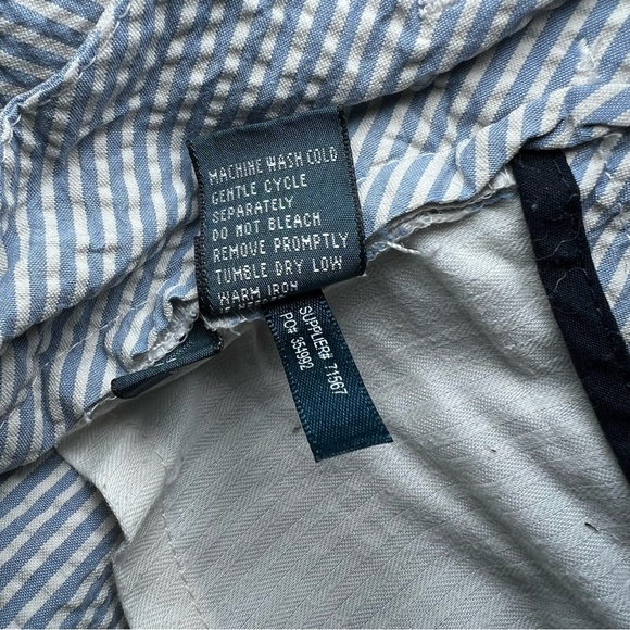 Polo by Ralph Lauren Suffield Fit Seersucker Shorts 9” Inseam - Picture 9 of 9